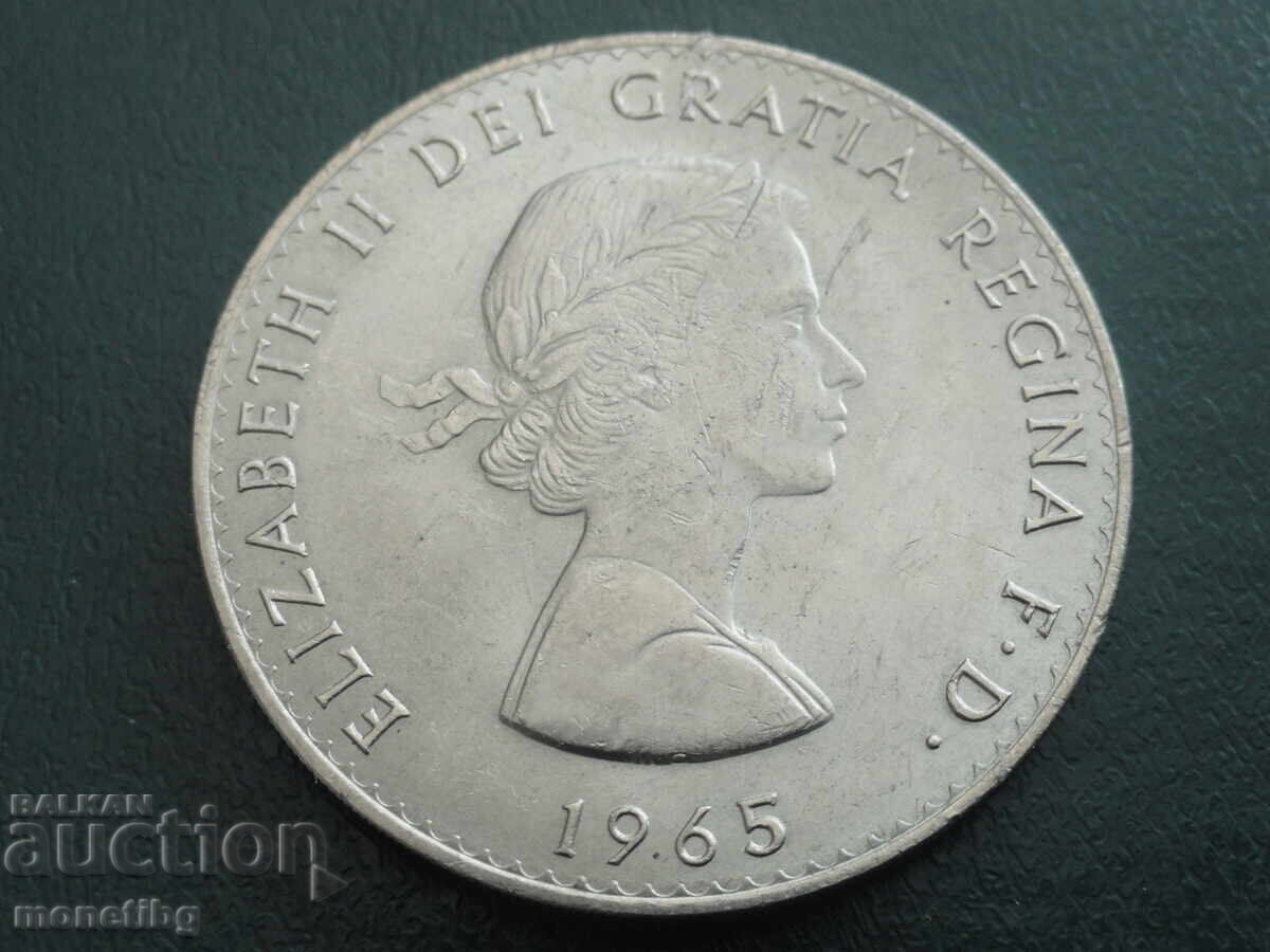 Marea Britanie 1965 - 5 șilingi „Churchill” (m) - 6