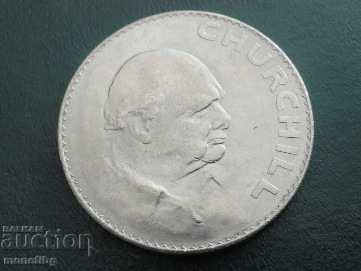 Marea Britanie 1965 - 5 șilingi „Churchill” (m)