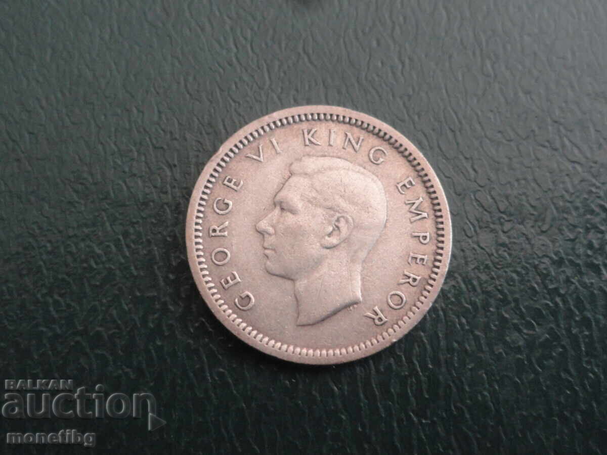 Νέα Ζηλανδία 1942 - 3 πένες Ag (μ) με τιμή € 6.00 | 11.74 BGN