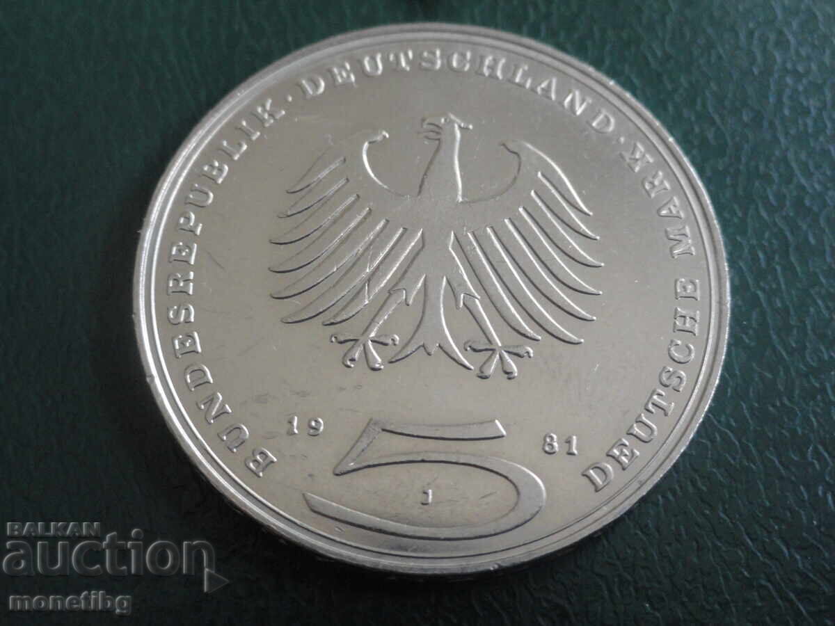 Germania 1981 - 5 mărci (m) - 6