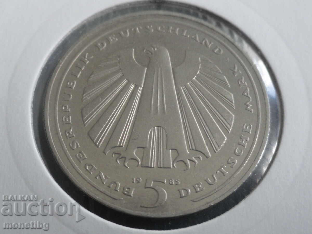 Livrarea Germania 1985 - 5 mărci (M)