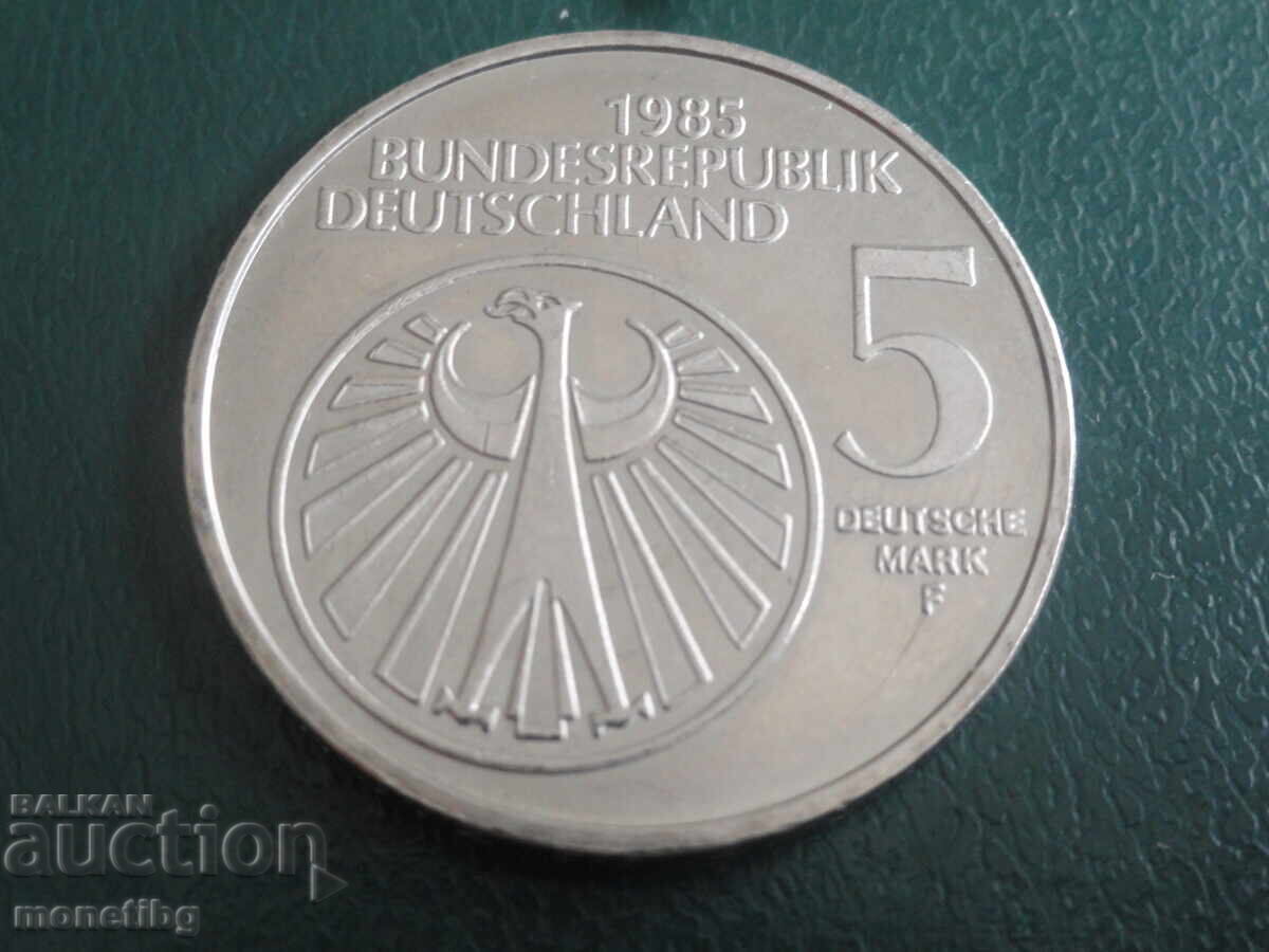 Livrarea Germania 1985 - 5 mărci F (M)