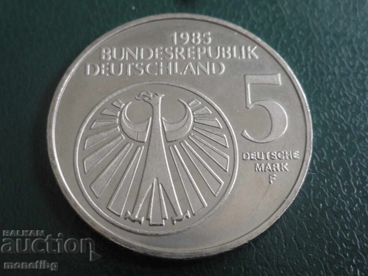 Germania 1985 - 5 mărci F (M) - 6