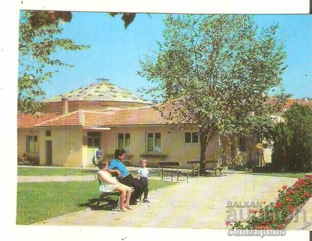 Carte poștală Bulgaria Băile minerale Burgas Băile*