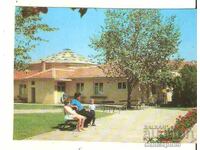 Carte poștală Bulgaria Băile minerale Burgas Băile*