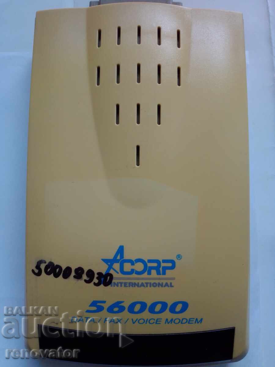 ACORP International 56000 - Външен Dial-Up Модем ACORP-56EMS
