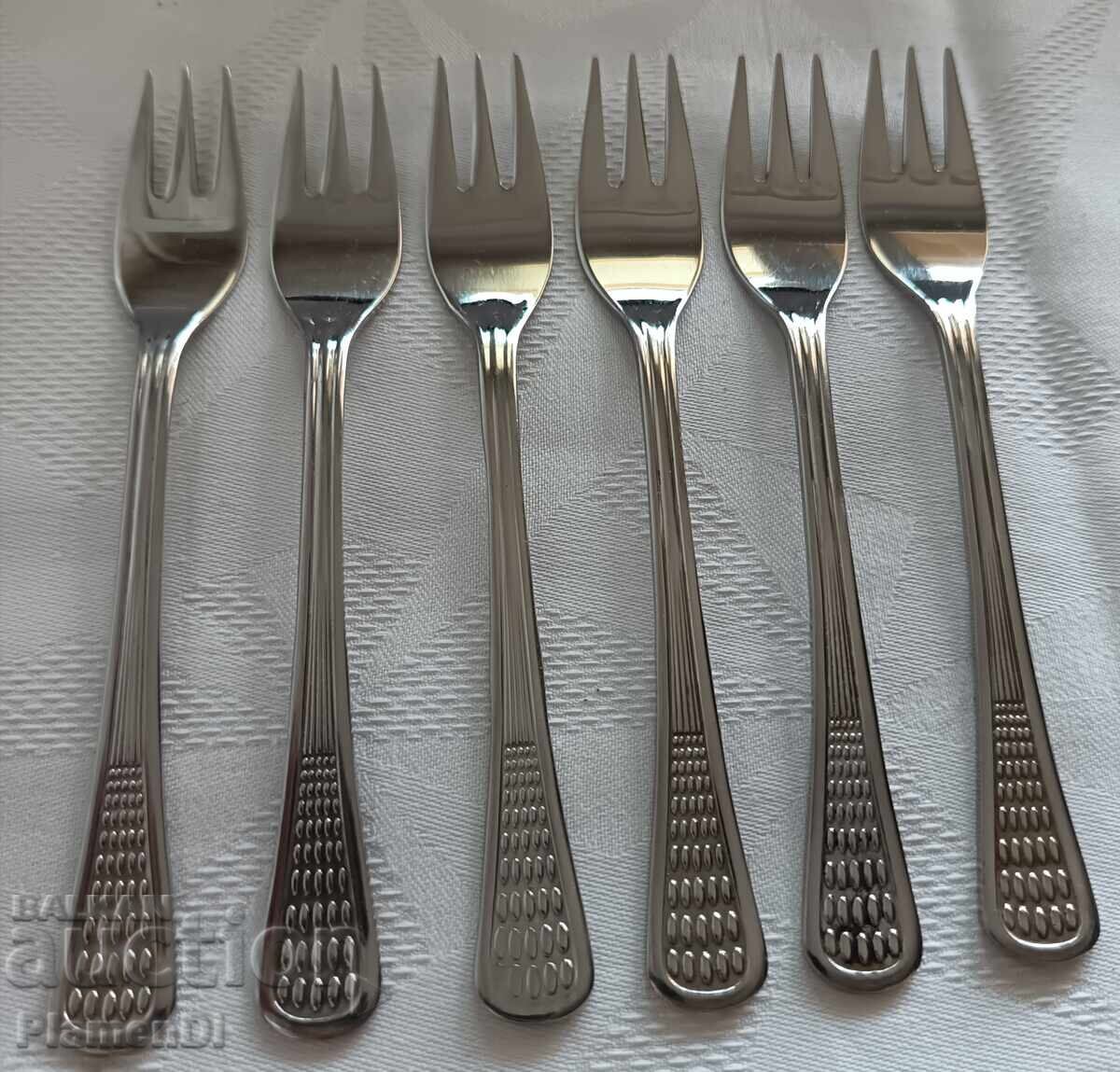 Set de 6 furculițe mici pentru desert "Petko Denev" Gabr cu preț € 9.00 | 17.60 BGN