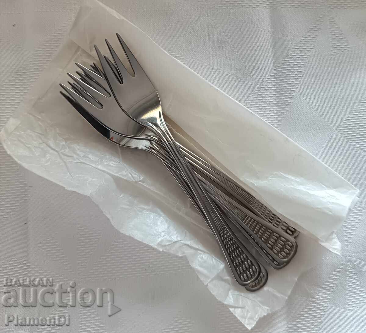 Set de 6 furculițe mici pentru desert "Petko Denev" Gabr - 7