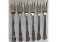 Set de 6 furculițe mici pentru desert "Petko Denev" Gabr