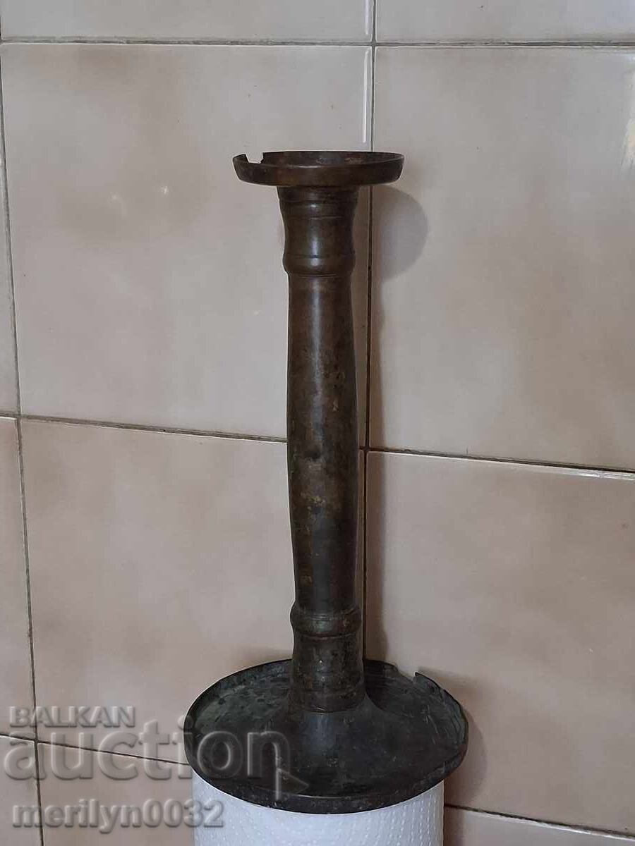 Παλιό βουλγαρικό κερί κηροπήγιο αναγέννησης με τιμή € 32.72 | 63.99 BGN
