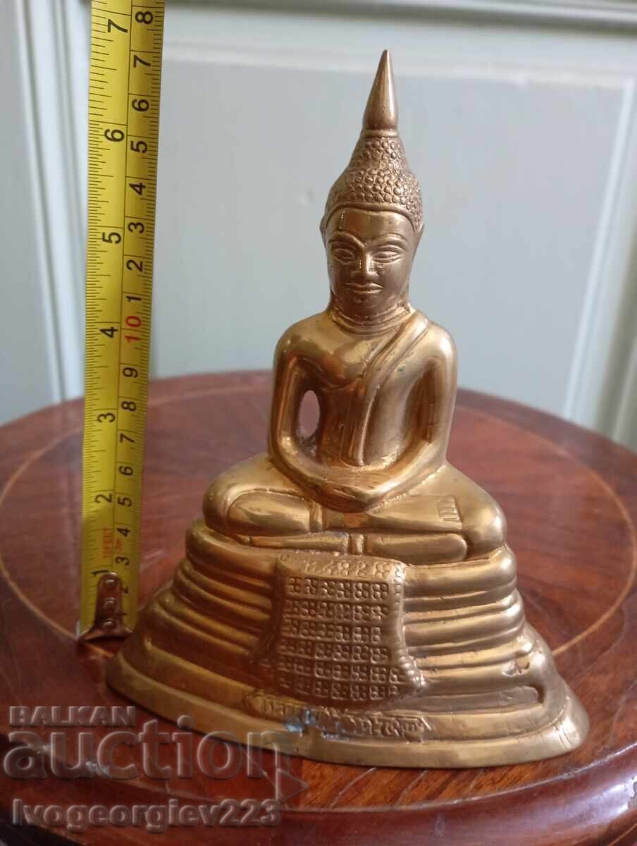 Statuetă Buddha din alamă Statuetă Buddha din alamă