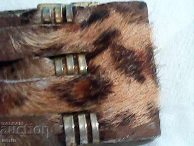 Delivery of Vintage original leopard leather bracelet Delivery of Vintage original leopard leather bracelet