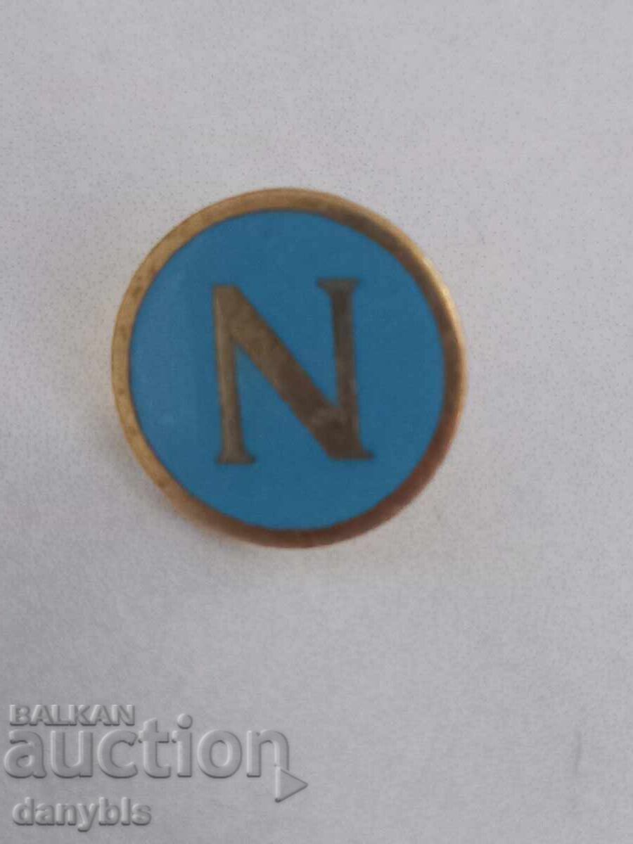 Insigna Fotbal - Napoli Italia - Email