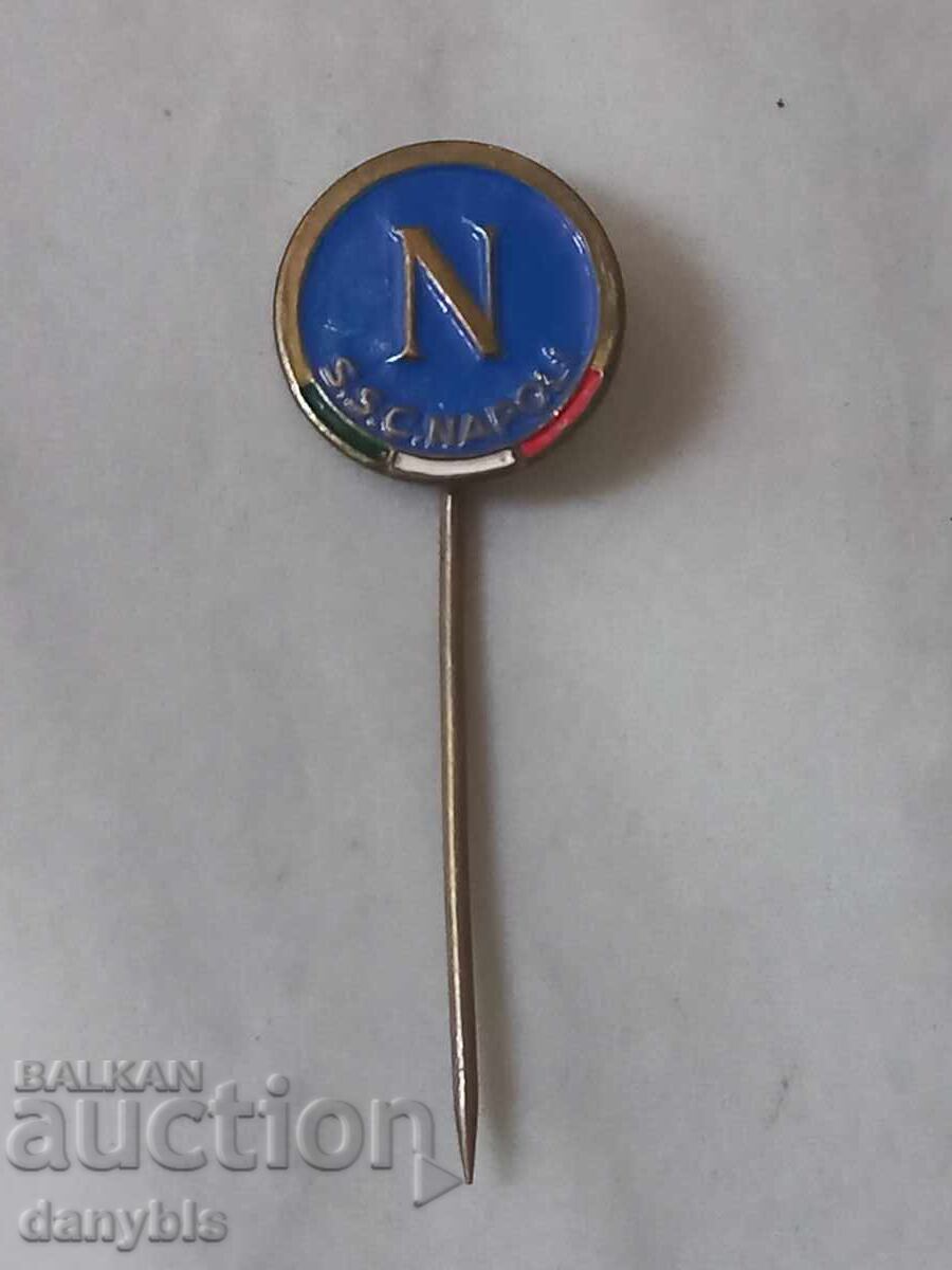 Insigna fotbal - Napoli Italia