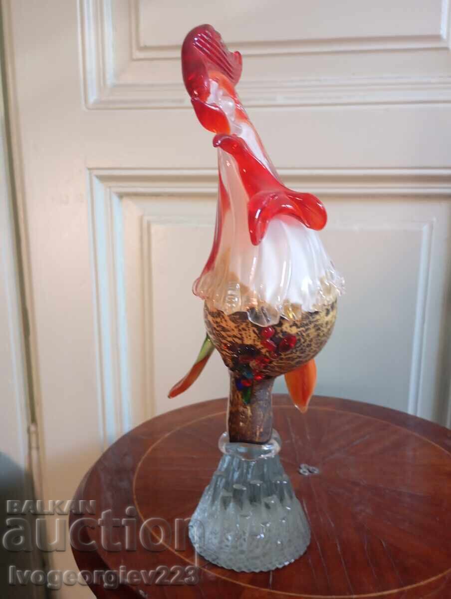 Statuetă cocoș Murano cu preț € 25.00 | 48.90 BGN