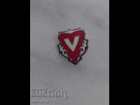 Football Badge - Vaduz Liechtenstein - Enamel