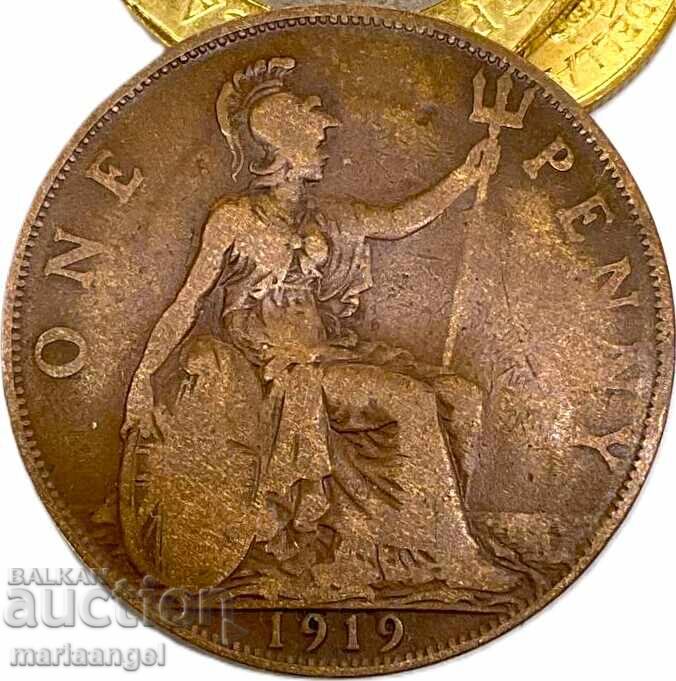 Delivery of Great Britain 1 penny 1919 30mm