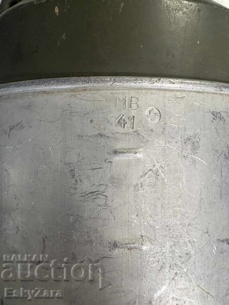 Licitație Originală ploscă militară elvețiană (1941) — Al Doilea Război Mondial