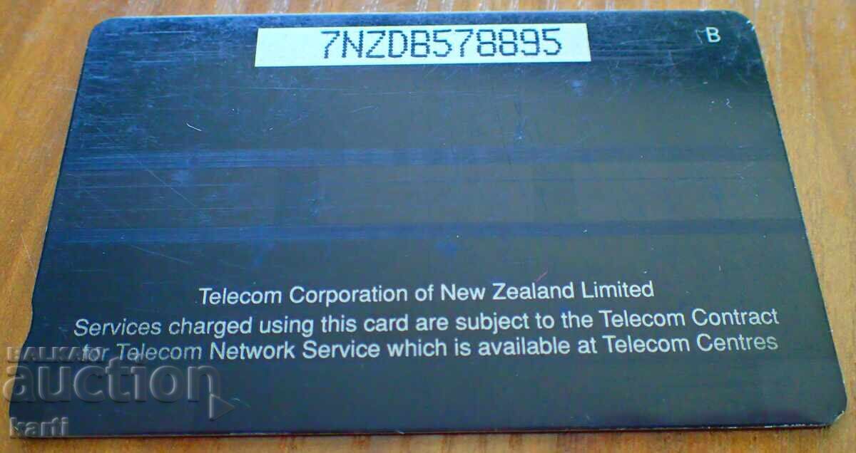 CARTELĂ TELEFONICĂ - NOUA ZEELANDĂ cu preț € 0.99 | 1.94 BGN