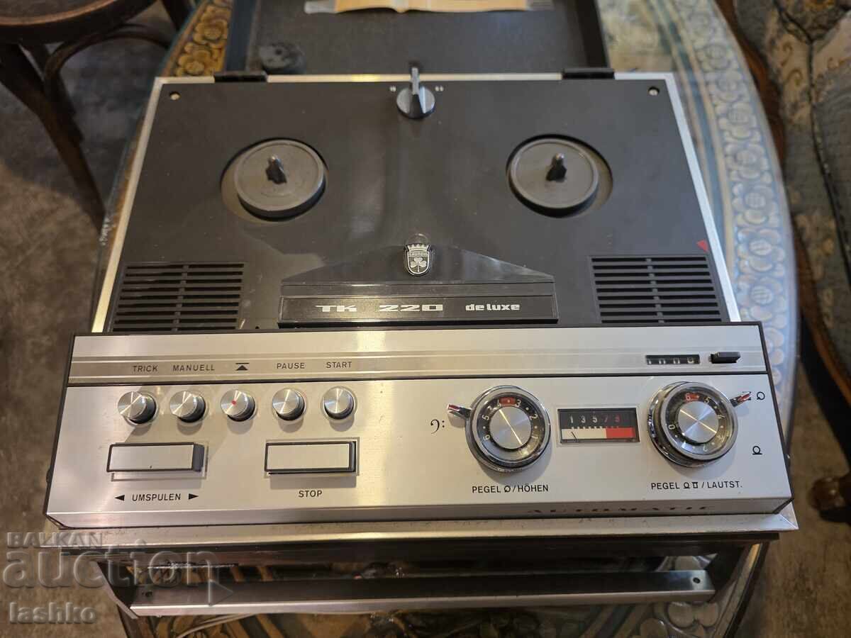 GRUNDIG TK220 reel-to-reel tape recorder with price € 199.99 | 391.15 BGN