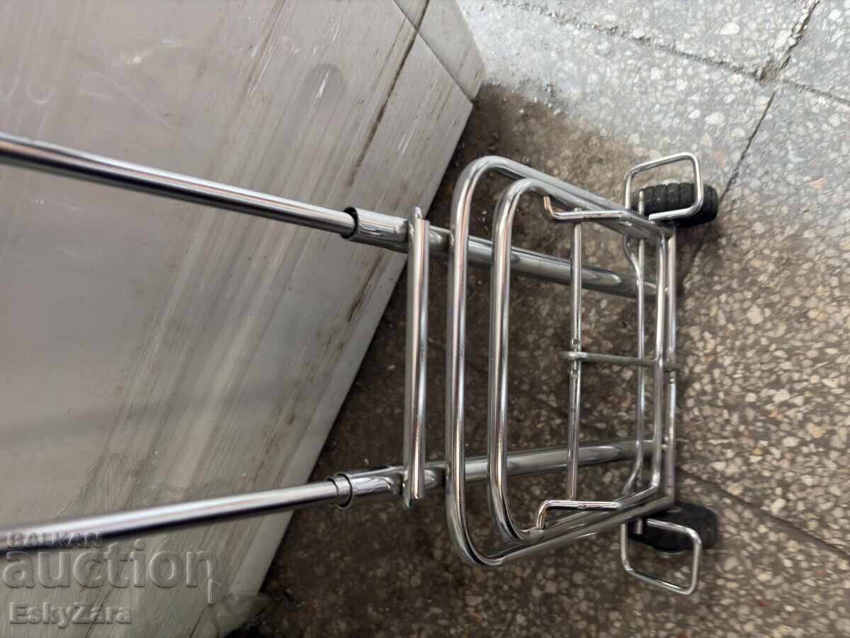 Cărucior pliabil pentru cumpărături / bagaje cu roți