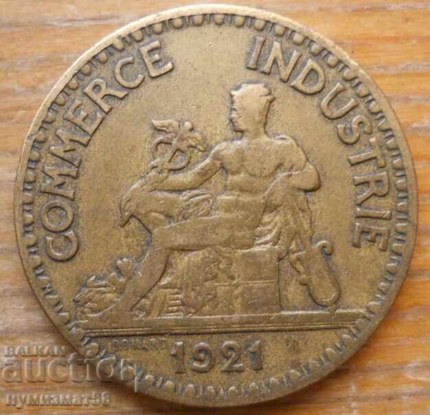 2 франка 1921 г  - Франция с цена € 1.20 | 2.35 лв.