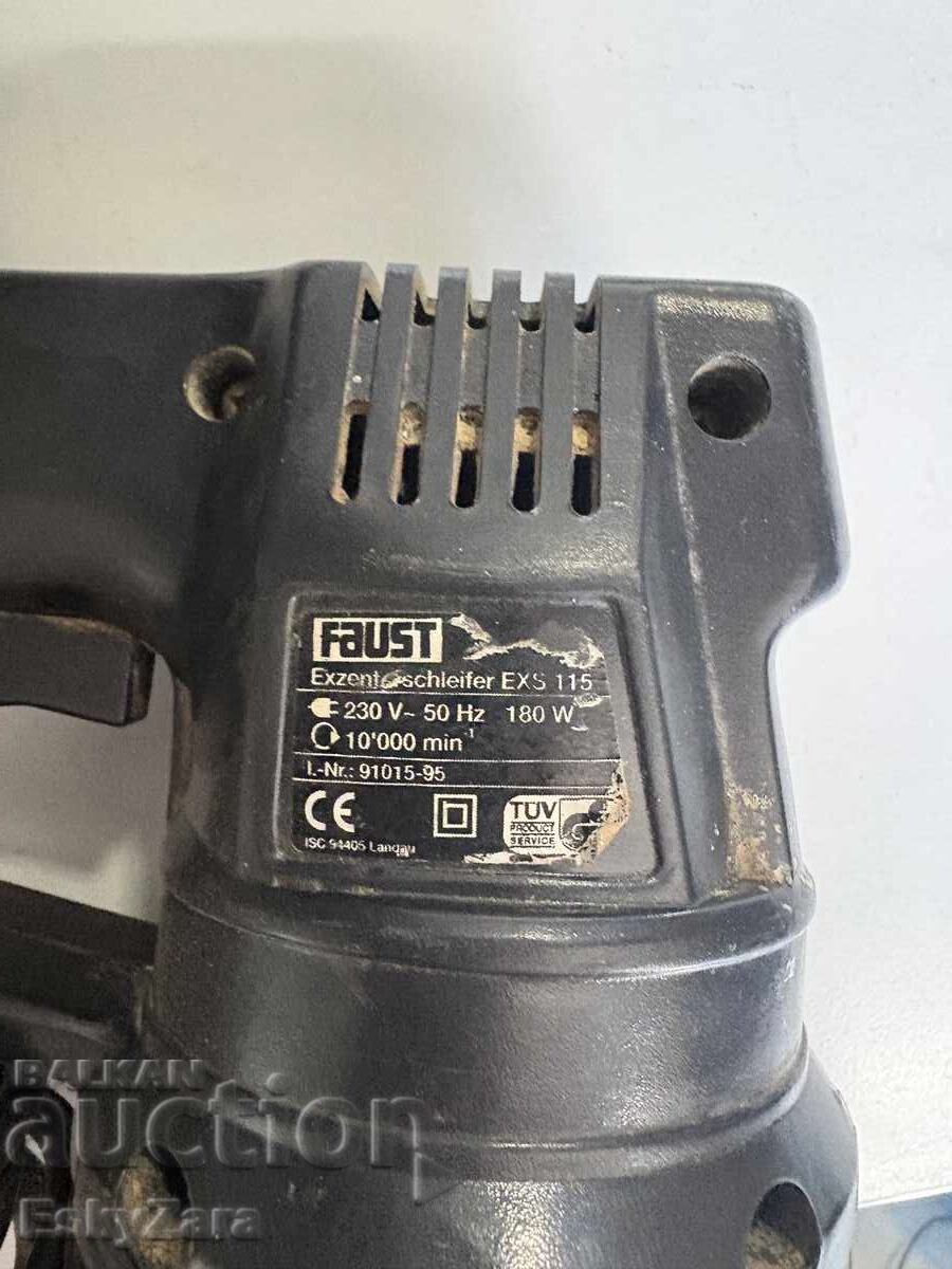 Licitație Șlefuitor cu excentric Faust EXS 115 (180W, 115 mm)