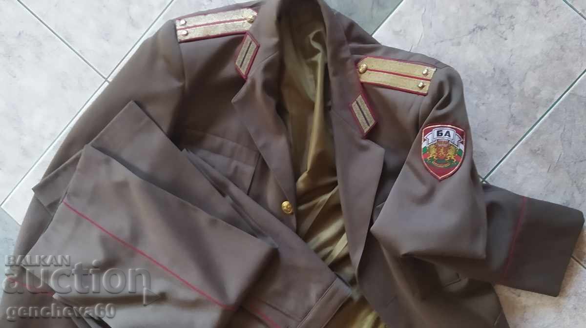 Военна офицерска униформа БН куртка и панталон - 5