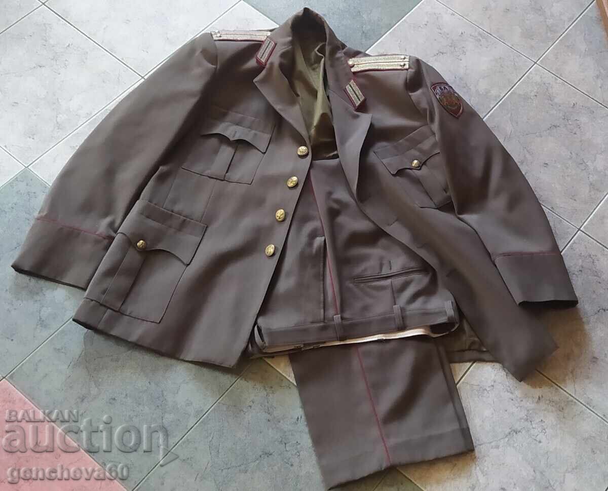 Военна офицерска униформа БН куртка и панталон - 7