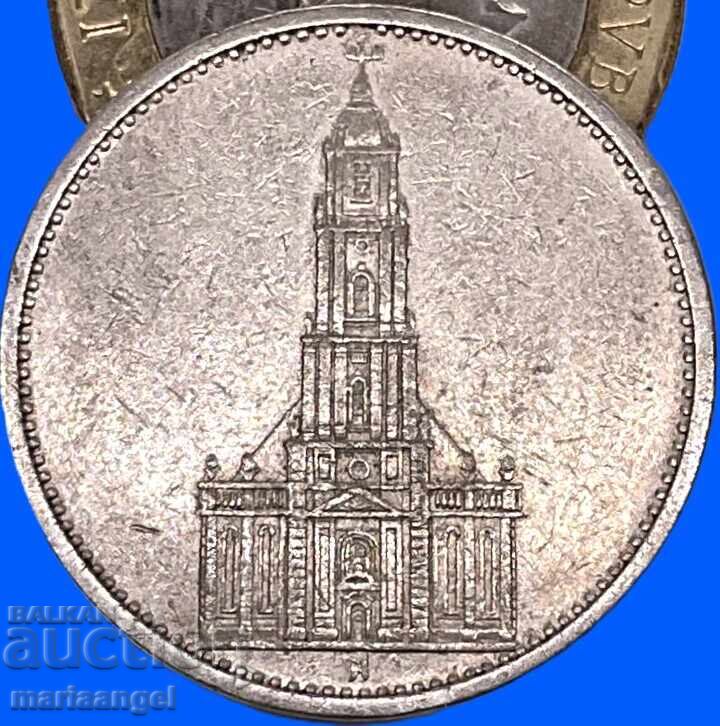 5 mărci 1934 Germania Potsdam argint - 6