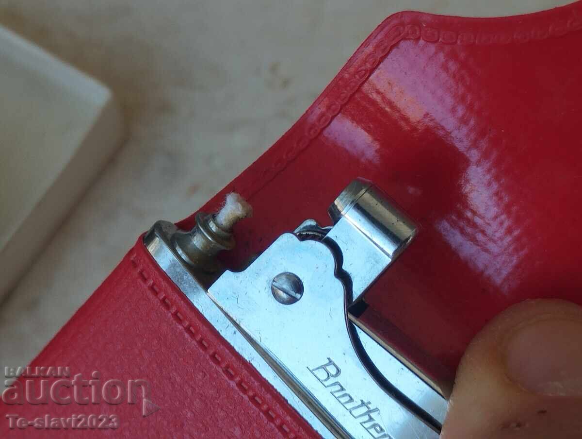 Brichetă retro pe benzină Brother-lite din 1970 - 6