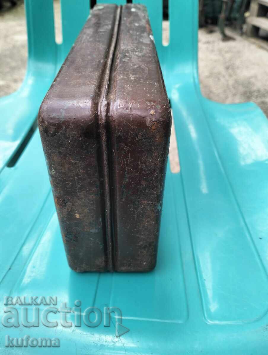 Canistră metalică retro germană pentru ulei - Inscripție Oel 2 l - 6