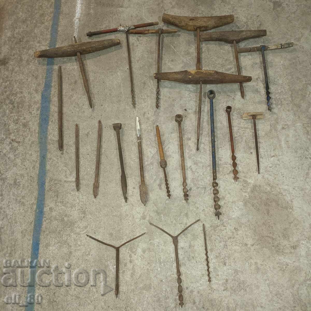 large drill bit lot 20 pieces with price € 5.00 | 9.78 BGN