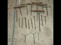 large drill bit lot 20 pieces