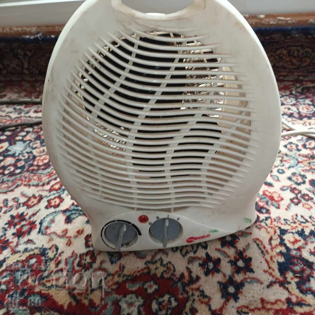 Aerotermă, funcționează excelent. Este ca nouă