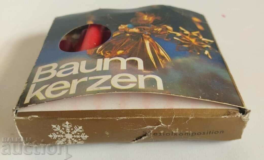 CHRISTMAS SET GERMAN CANDLES CANDLE - 5
