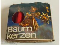 CHRISTMAS SET GERMAN CANDLES CANDLE