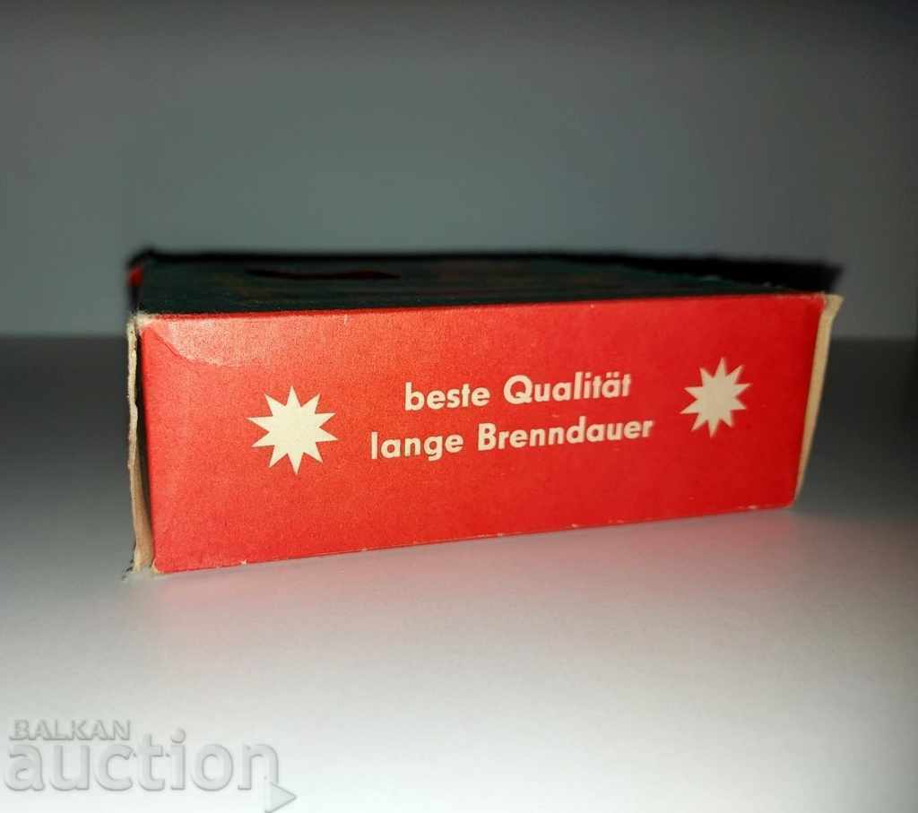 Delivery of SOCIALIST CHRISTMAS GDR GERMAN CANDLE SET CANDLE SOCIALISM GERMANY