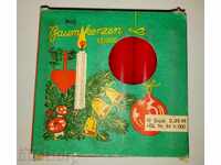 SOCIALIST CHRISTMAS GDR GERMAN CANDLE SET CANDLE SOCIALISM GERMANY