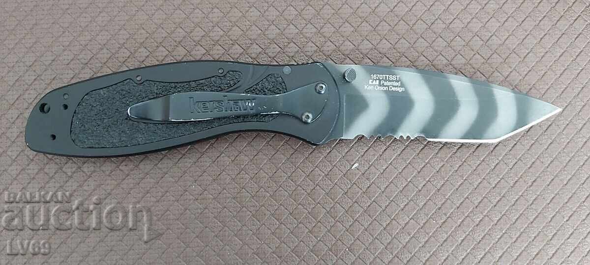 Licitație CUȚIT, KERSHAW 1670TTSST KEN ONION BLUR CU DESCHIDERE ASISTATĂ!