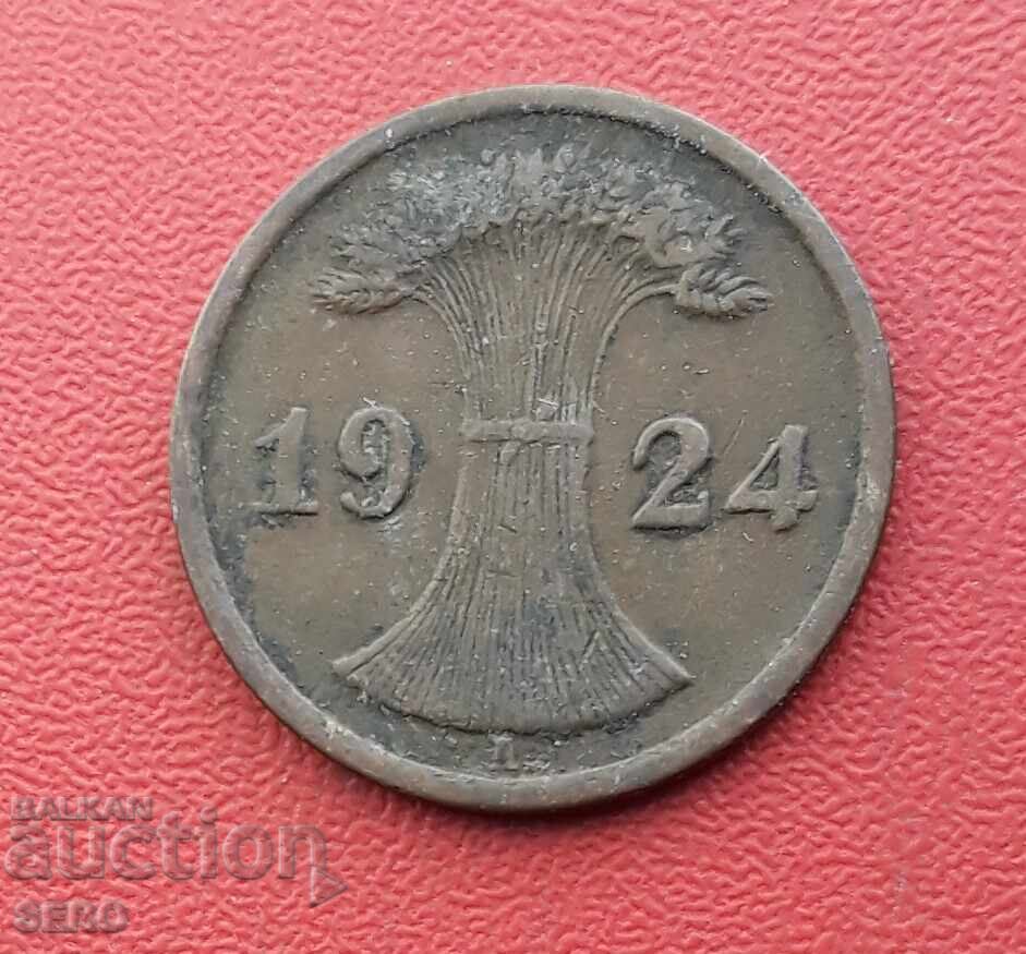 Γερμανία-2 pfennig 1924 Α-Βερολίνο με τιμή € 0.25 | 0.49 BGN