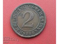 Γερμανία-2 pfennig 1924 Α-Βερολίνο