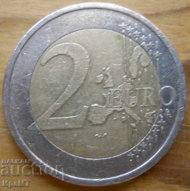 2 евро 2001 г. Нидерландия