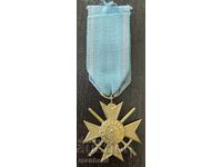 6479 Tsarstvo Bŭlgariya voĭnishki Orden Za Khrabrost II-ra st PS