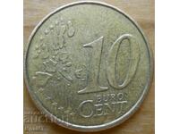 10 λεπτά του ευρώ 1999 Γαλλία