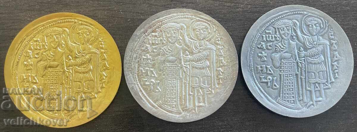 Licitație 43798 Bulgaria lot 9 plachete și jetoane NIM monedă Țar Ivan Asen