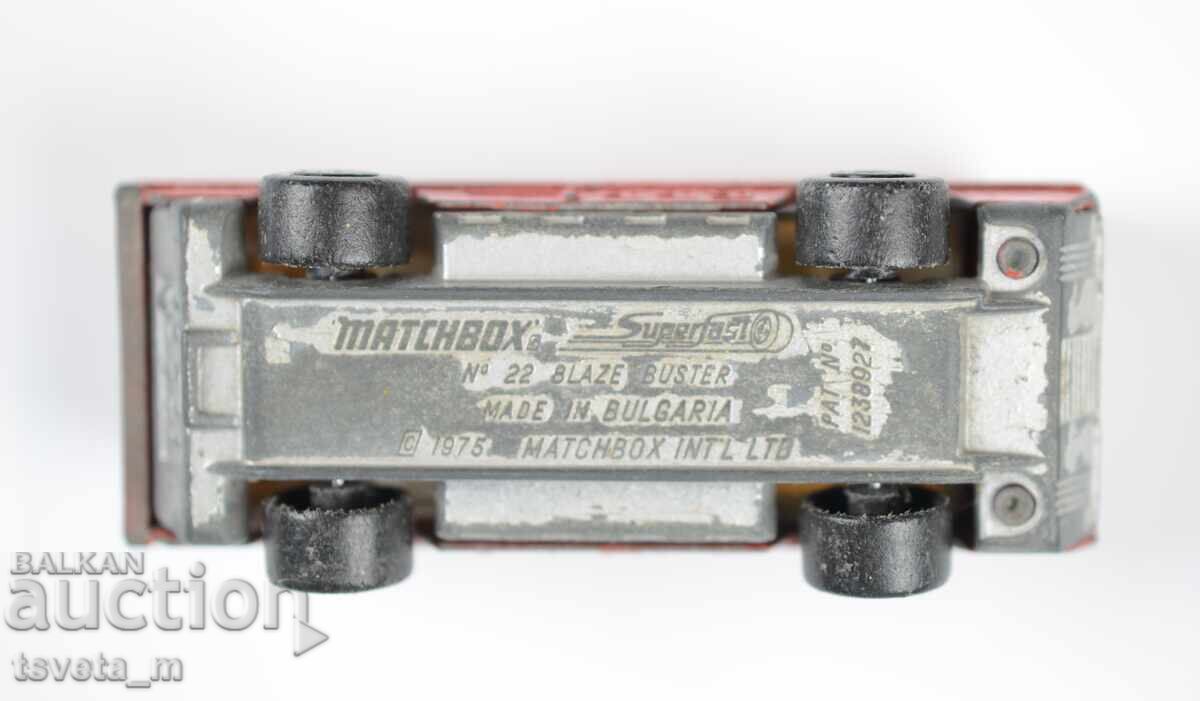 Matchbox Bulgaria Superfast Blaze Buster 1975 - 5