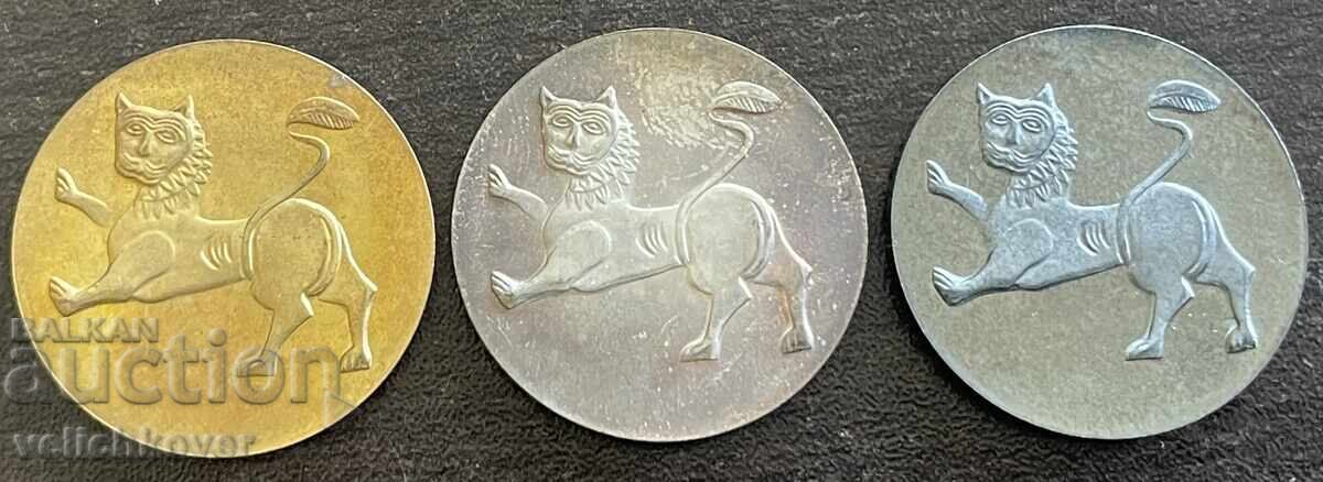 43801 Bulgaria lot 3 jetoane NIM medalion comoara Nagyszentmiklós