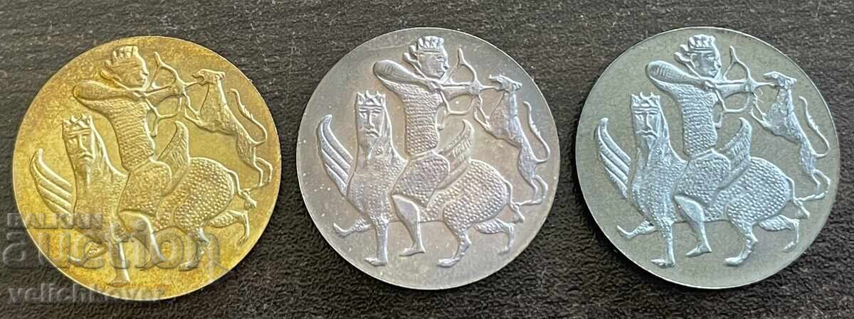 43805 Bulgaria lot 3 jetoane NIM medalion comoara Nagyszentmiklós