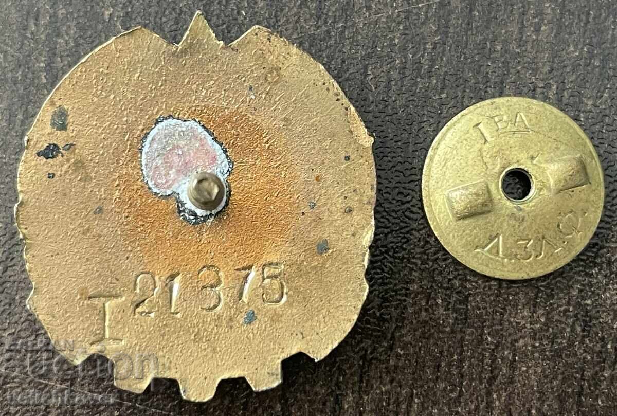 43819 Bulgaria insignă GTO Gata de muncă și apărare email anii '50 cu preț € 5.00 | 9.78 BGN